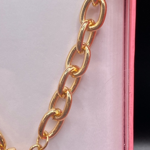 Laundry by Shelli Segal Chunky GoldTone Laundry Necklace w/ Faux Pearl Pendant - Picture 4 of 10